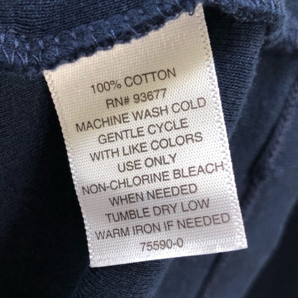 Liz Claiborne Dark Blue Top - Picture 3 of 4
